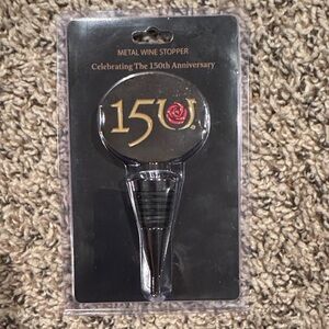 Kentucky Derby 150th Anniversary Metal Wine Stopper